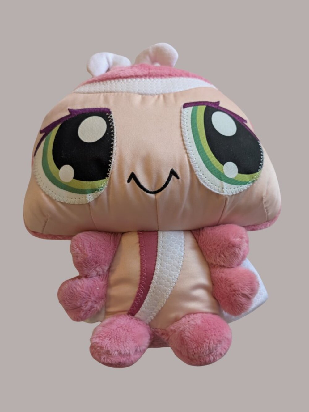 Littlest Pet Shop LPS "Wackiest" Ladybug Plush Toy 8" Vintage 2008 Hasbro